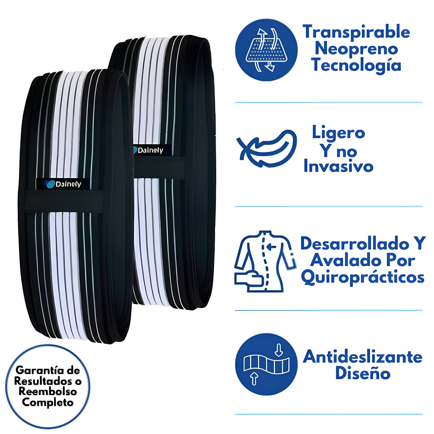 Cinturón Dainely™ - Cinturón ortopédico para alivio del dolor ciático y lumbar.