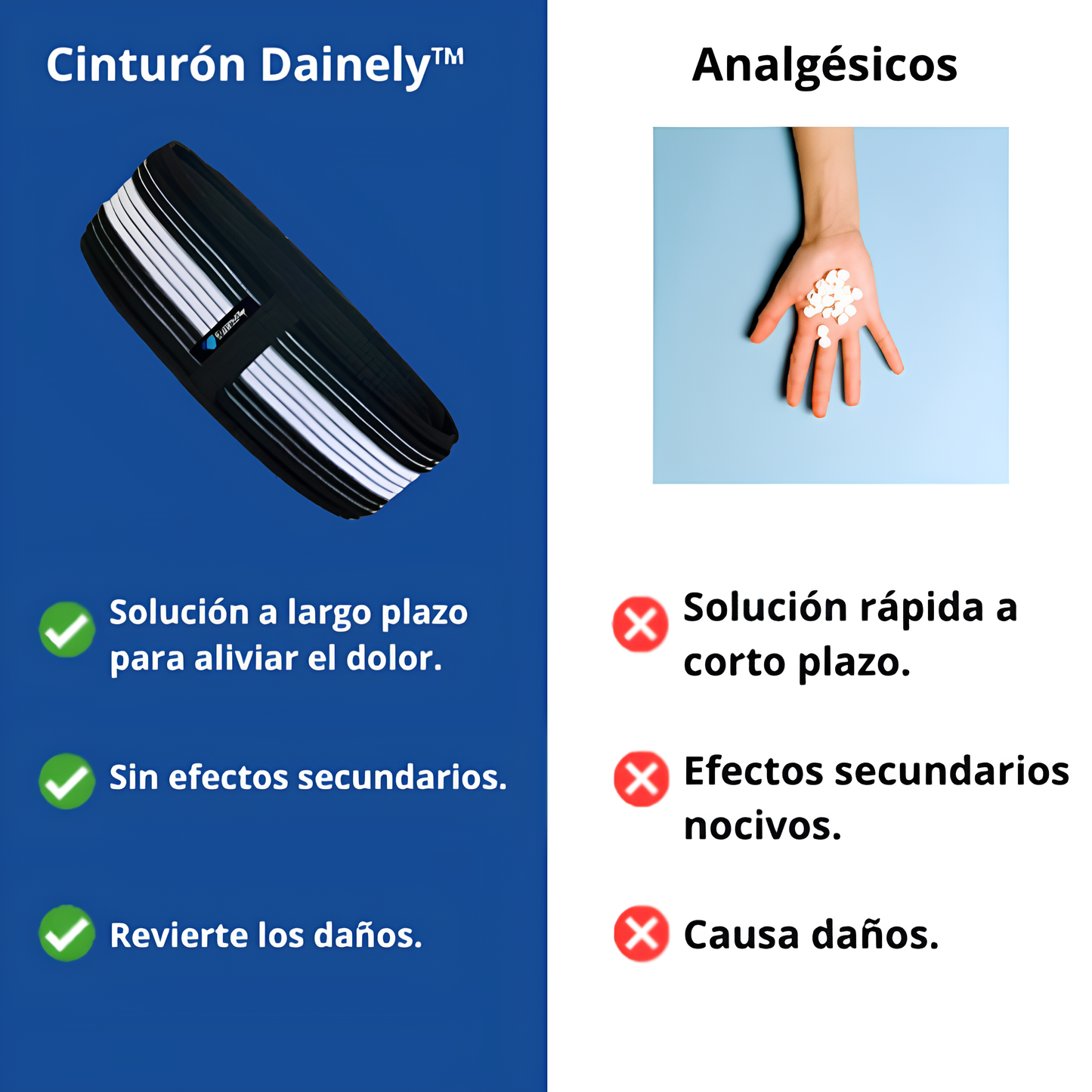 Cinturón Dainely™ - Cinturón ortopédico para alivio del dolor ciático y lumbar.