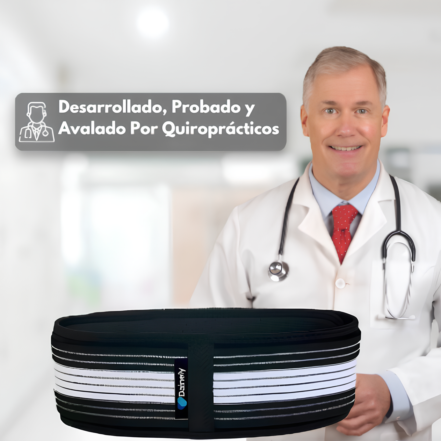 Cinturón Dainely™ - Cinturón ortopédico para alivio del dolor ciático y lumbar.