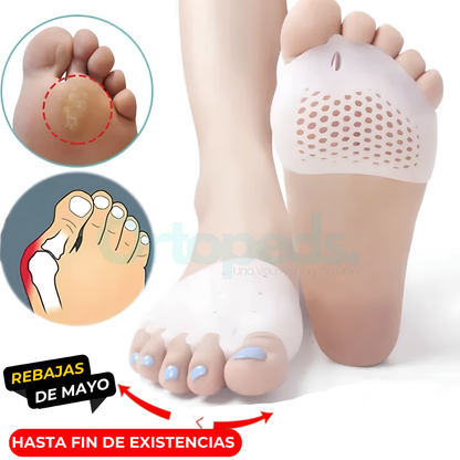 OrtoPlan™ - Almohadillas terapéuticas con separador de dedos