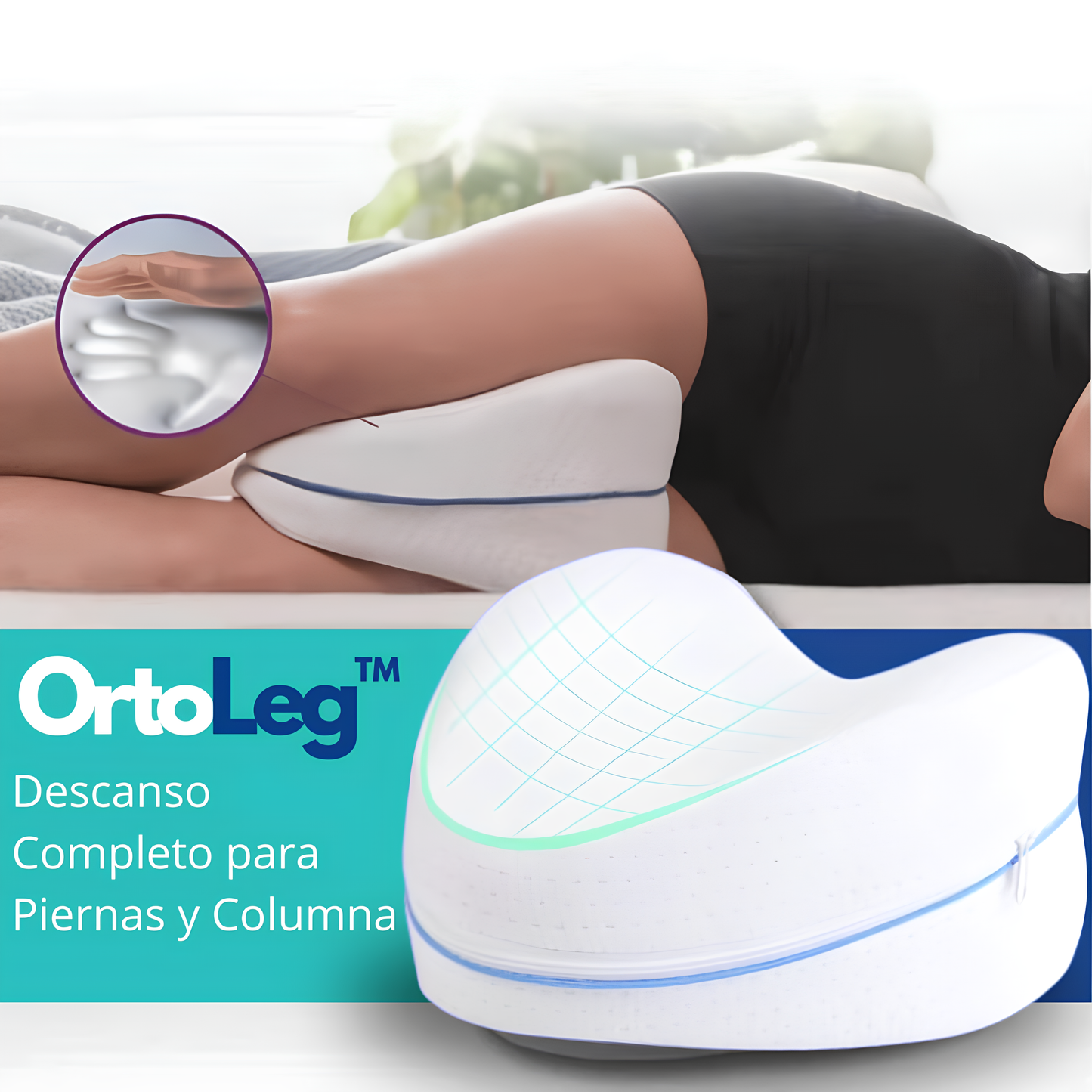 OrtoLeg™ - Descanso Completo para Piernas y Columna