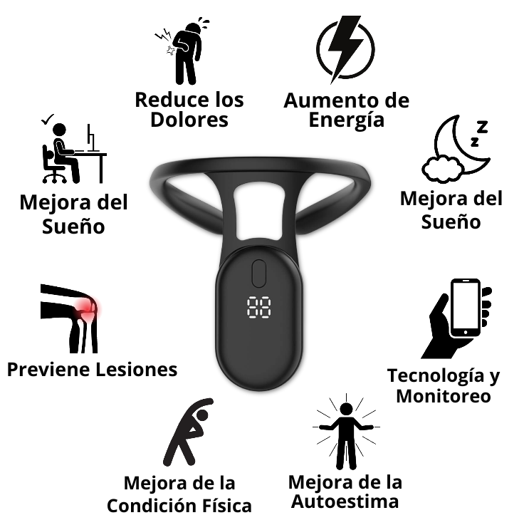 OrtoPosture™ - Corrector Postural Inteligente