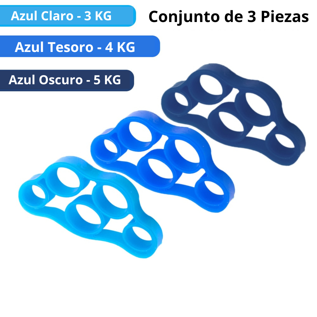 Cinta FortDedo - Ejercicio para articulaciones de la mano 3 por 1